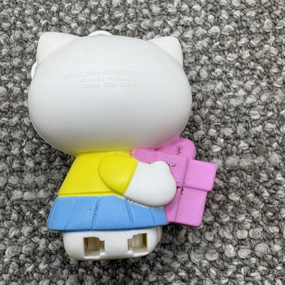 VTG Hello Kitty Collection Fast Food Toys Stamp Paper Puncher Hanging Toys Too